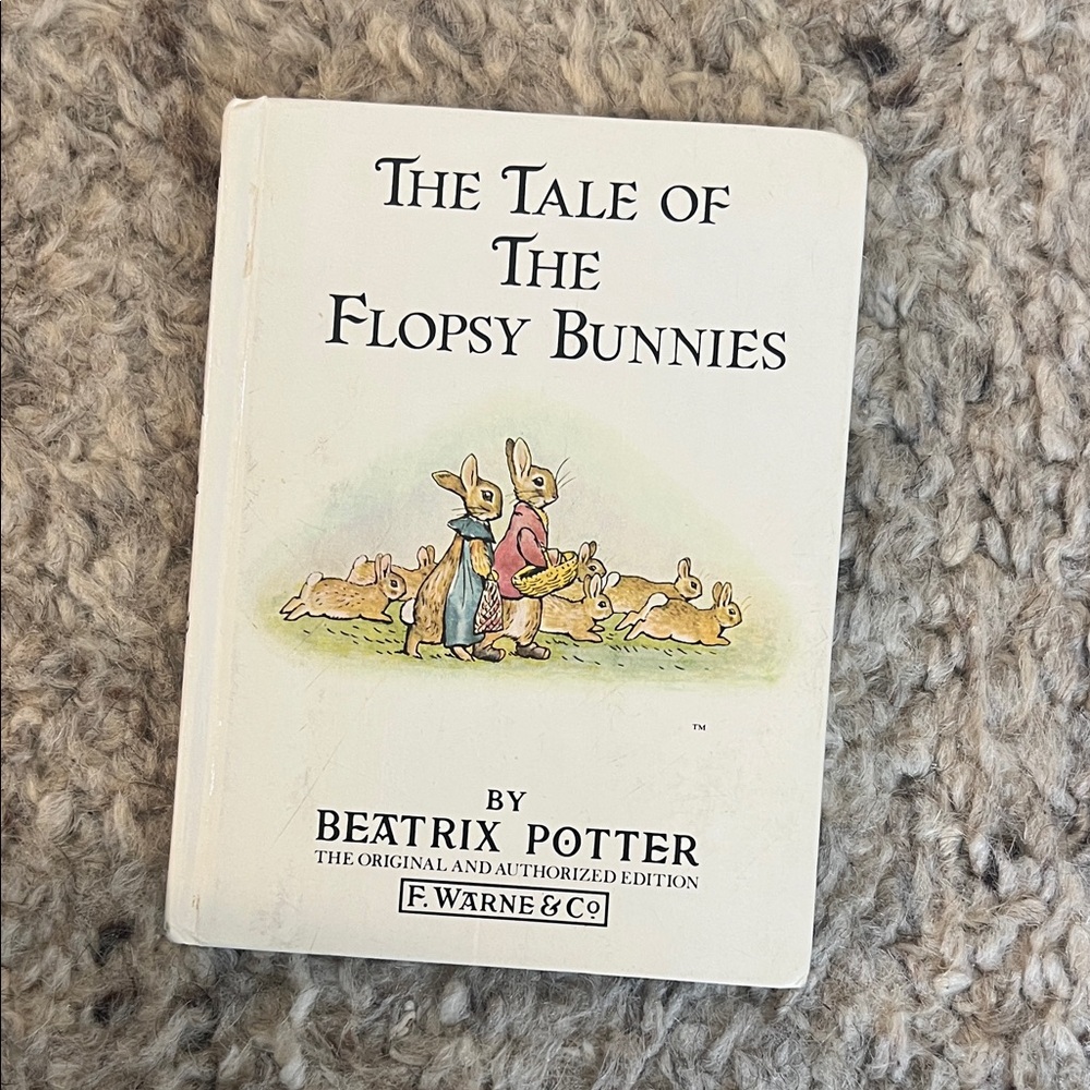 📚 BOGO The Tale of the Flopsy Bunnies by Beatrix Potter - Vintage Book